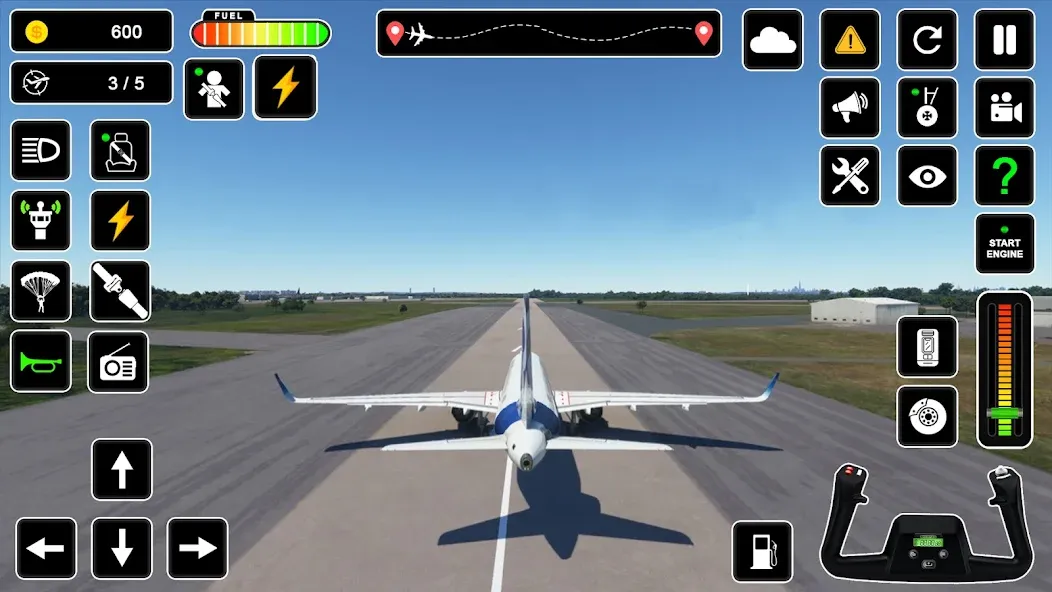 Pilot Simulator: Airplane Game  [МОД Все открыто] Screenshot 5