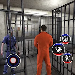 Взломанная Prison Escape- Jail Break Game (Побег из тюрьмы 3D)  [МОД Все открыто] - полная версия apk на Андроид