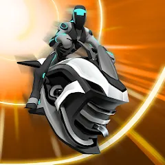 Скачать взлом Gravity Rider: Space Bike Race (Гравити Райдер)  [МОД Unlimited Money] - стабильная версия apk на Андроид