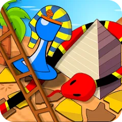 Взломанная Snakes and Ladders (Змеи и лестницы)  [МОД Mega Pack] - последняя версия apk на Андроид