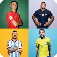 Скачать взлом Guess The Soccer Player Quiz  [МОД Много денег] - стабильная версия apk на Андроид