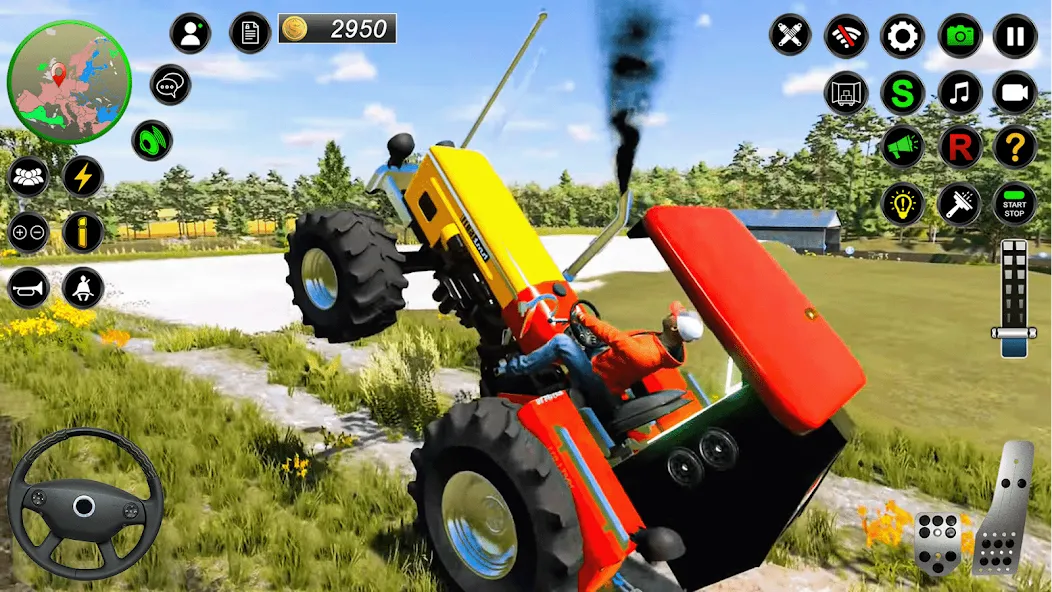 Real Farmer Tractor Drive Game (Фармер Трактор 3Д Фермерские Игры)  [МОД Unlimited Money] Screenshot 1