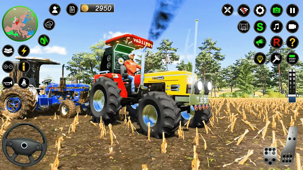 Real Farmer Tractor Drive Game (Фармер Трактор 3Д Фермерские Игры)  [МОД Unlimited Money] Screenshot 5