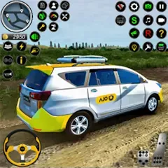 Взломанная City Taxi Games Taxi Simulator (Русские такси игры на автомобилях)  [МОД Mega Pack] - последняя версия apk на Андроид