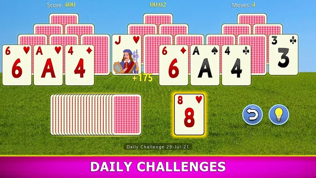 TriPeaks Solitaire Mobile  [МОД Все открыто] Screenshot 5