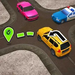 Скачать взломанную Traffic Jam - Car Escape Games (Паркинг Джем 3D)  [МОД Много монет] - стабильная версия apk на Андроид