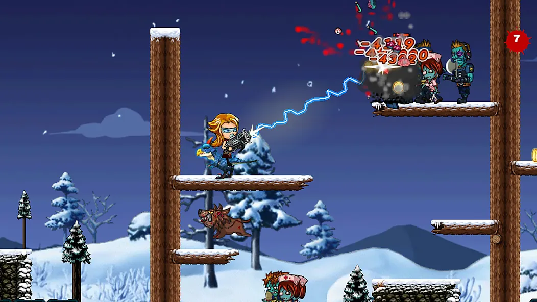 Zombie Killer: Doomsday Hero (Зомби Киллер)  [МОД Много монет] Screenshot 3