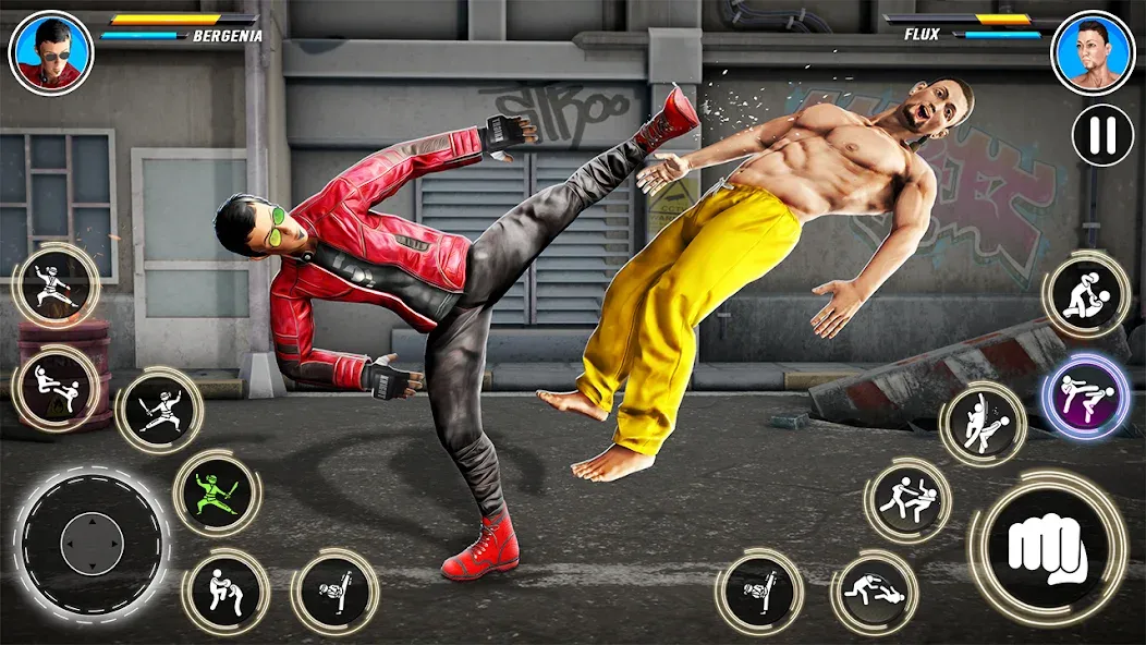 Kung Fu karate: Fighting Games  [МОД Много монет] Screenshot 1