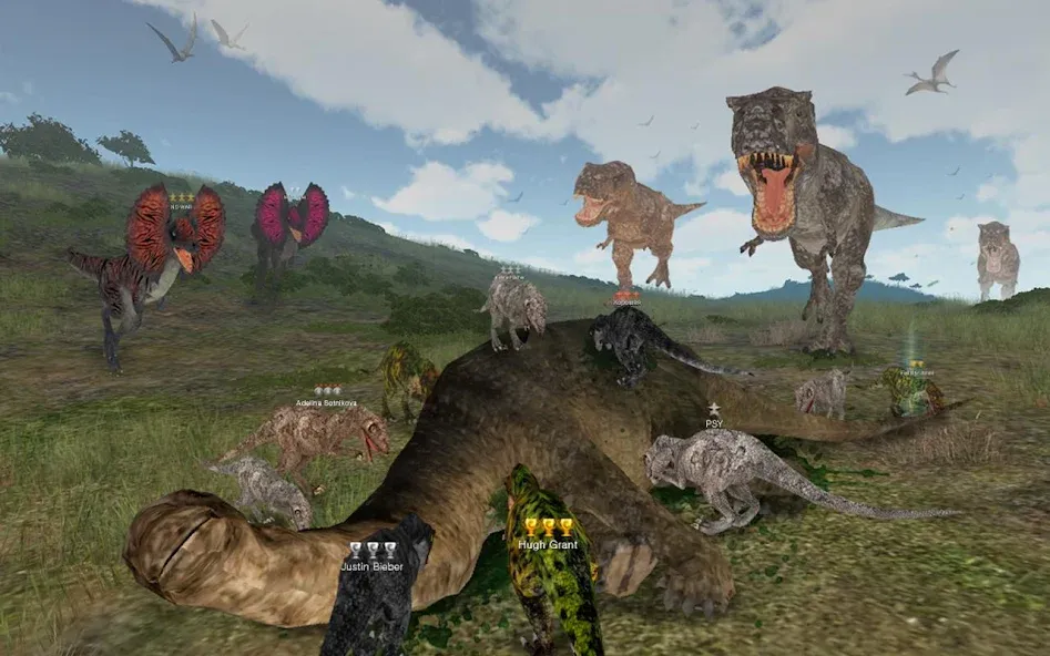 Dinos Online (Динос Онлайн)  [МОД Много монет] Screenshot 2