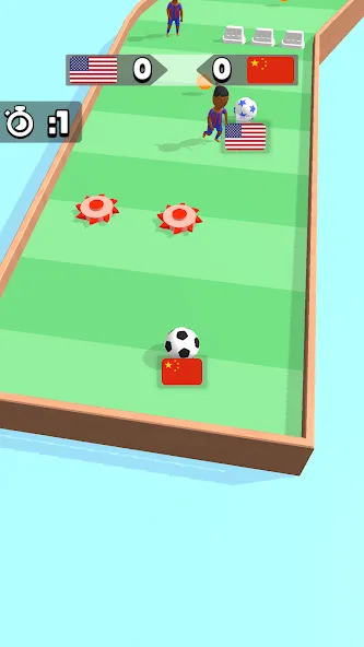 Soccer Dash (окер Даш)  [МОД Unlimited Money] Screenshot 2