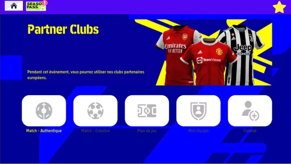 PESfOOTBALL MOBILE 2023 (ПЕСФУТБОЛ МОБИЛЬНАЯ 2023)  [МОД Unlocked] Screenshot 1