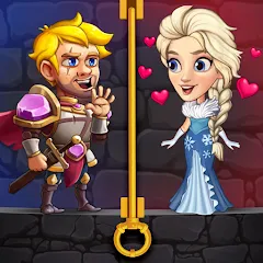 Взломанная Mr. Knight: Pin Puzzles  [МОД Много монет] - последняя версия apk на Андроид