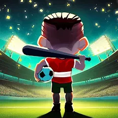 Взломанная Street Soccer：Ultimate Fight  [МОД Много денег] - полная версия apk на Андроид