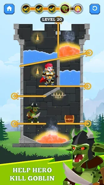 Hero Rescue (Герой Спасения)  [МОД Unlocked] Screenshot 2