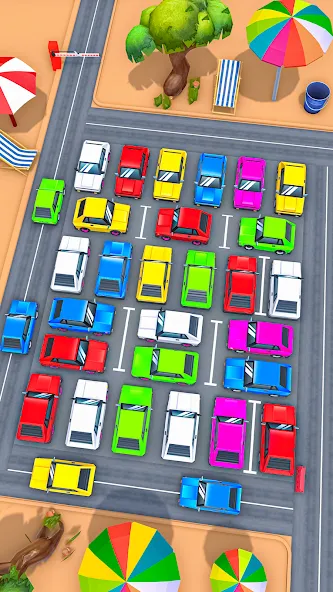 Traffic Jam Puzzle Games 3D  [МОД Много монет] Screenshot 2