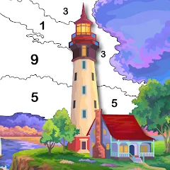 Взлом Hey Color Paint by Number Art  [МОД Menu] - стабильная версия apk на Андроид