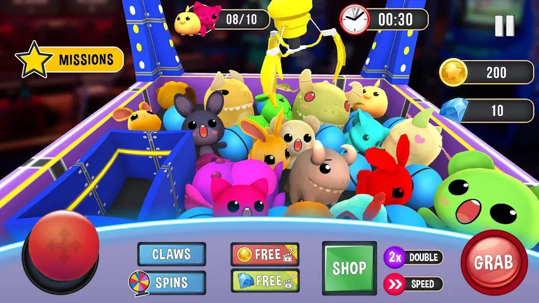 Claw Machine Games Crane Game (Клоу Машины Геймс Крейн Гейм)  [МОД Бесконечные деньги] Screenshot 1