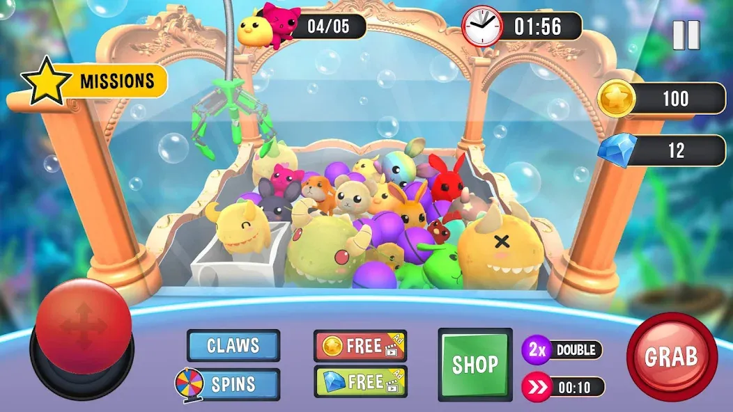 Claw Machine Games Crane Game (Клоу Машины Геймс Крейн Гейм)  [МОД Бесконечные деньги] Screenshot 2