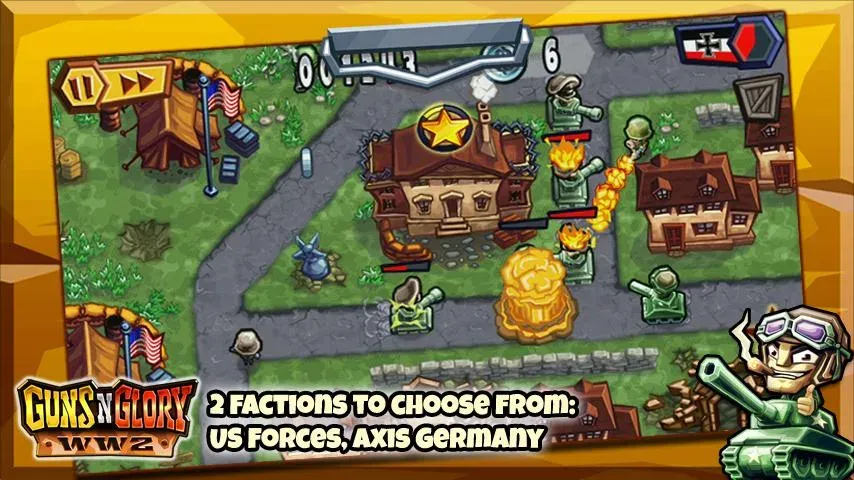 Guns'n'Glory WW2  [МОД Много денег] Screenshot 2