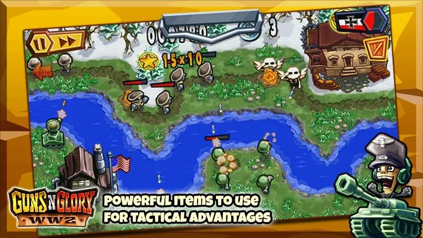 Guns'n'Glory WW2  [МОД Много денег] Screenshot 4