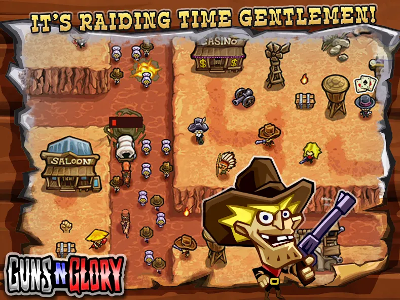 Guns'n'Glory  [МОД Много денег] Screenshot 1