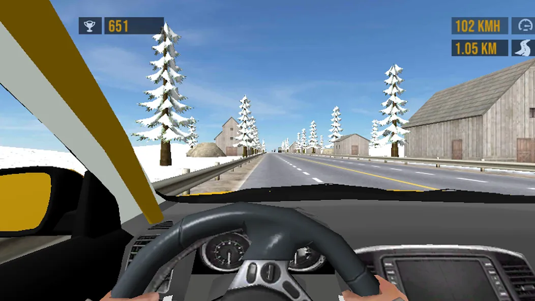 Highway Traffic Car Racer (Хайвей Трафик Кар Рейсер)  [МОД Много денег] Screenshot 2