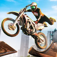 Скачать взлом Trial Mania: Dirt Bike Games (Трайал Мания)  [МОД Все открыто] - полная версия apk на Андроид