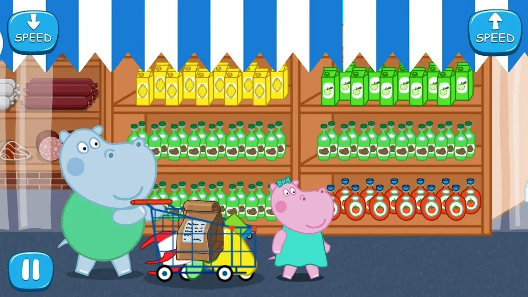 Kids Supermarket: Shopping  [МОД Меню] Screenshot 5