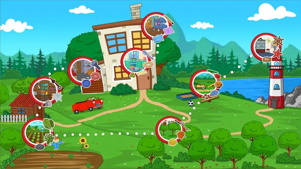 Kindergarten: Learn and play  [МОД Бесконечные деньги] Screenshot 5