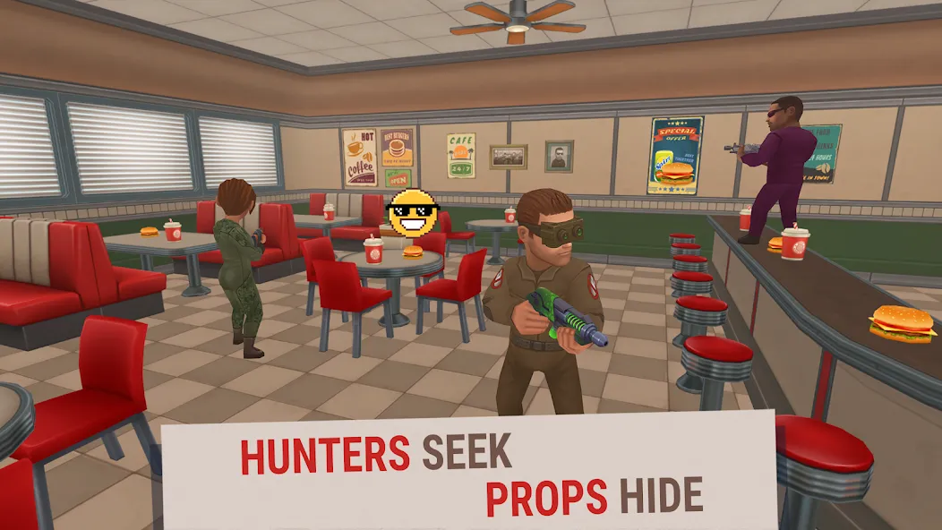 Hide Online - Hunters vs Props (Хайд Онлайн)  [МОД Unlocked] Screenshot 2