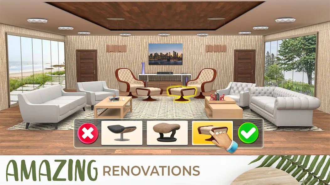 My Home Makeover Design: Games (Мой дизайн ремонта дома)  [МОД Mega Pack] Screenshot 4