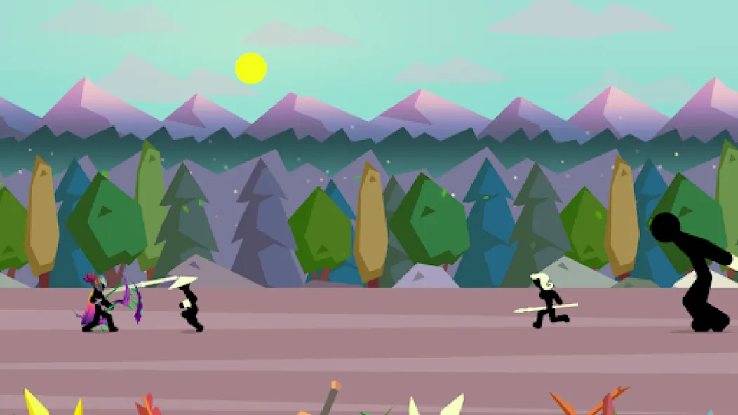 Stick Fight: Shadow Archer (Стк Файт)  [МОД Меню] Screenshot 4