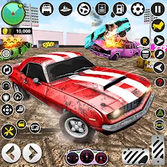 Взломанная X Demolition Derby : Car Games  [МОД Unlimited Money] - полная версия apk на Андроид