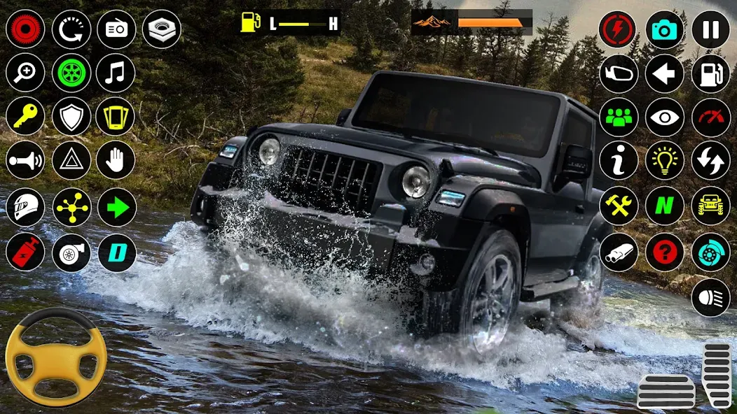 Offroad SUV: 4x4 Driving Game. (Оффроуд внедорожник)  [МОД Unlimited Money] Screenshot 1