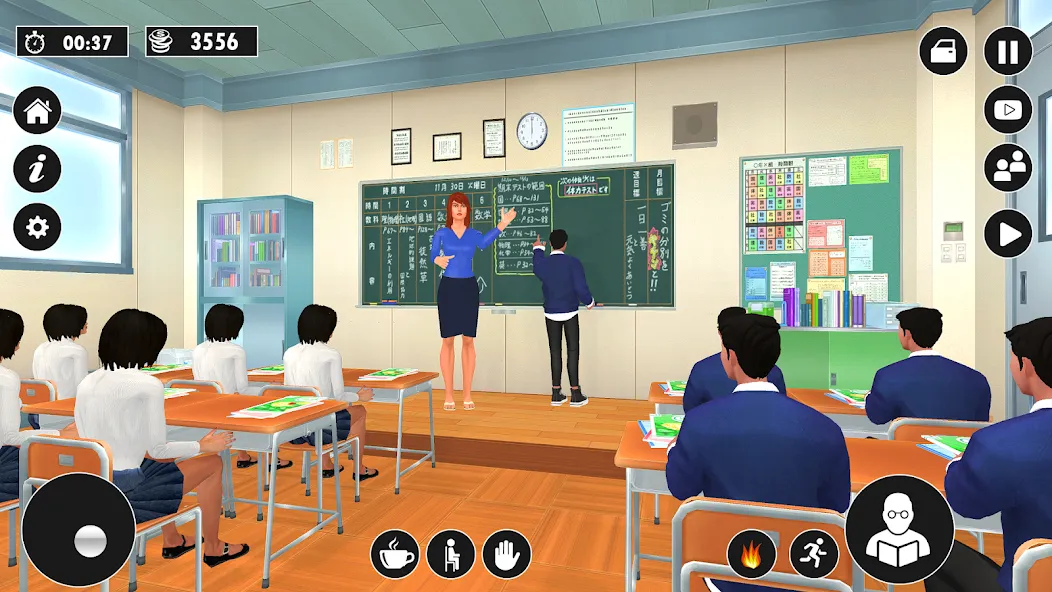 High School Teacher Life Game  [МОД Unlimited Money] Screenshot 1