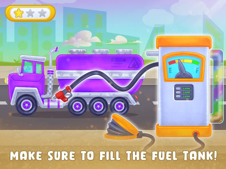 Oil Tanker Truck Games  [МОД Бесконечные монеты] Screenshot 3