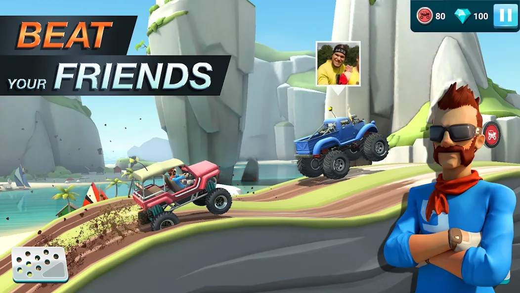 MMX Hill Dash 2 – Offroad Truc (ММХ Хилл Даш 2)  [МОД Бесконечные деньги] Screenshot 4