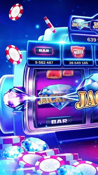 Huuuge Casino Slots Vegas 777 (Хьюдж Казино Слотс Вегас 777)  [МОД Много монет] Screenshot 1