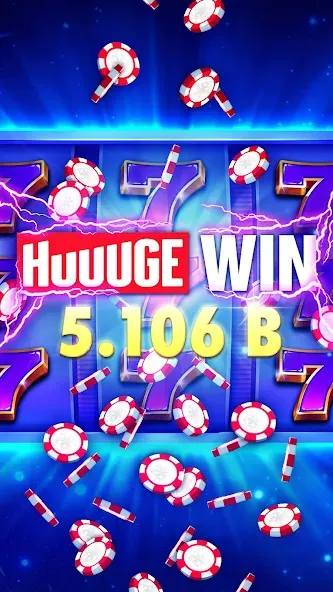 Huuuge Casino Slots Vegas 777 (Хьюдж Казино Слотс Вегас 777)  [МОД Много монет] Screenshot 5