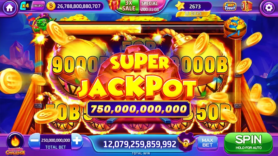 Lava Slots - Casino Games (Лава Слотс)  [МОД Бесконечные деньги] Screenshot 4