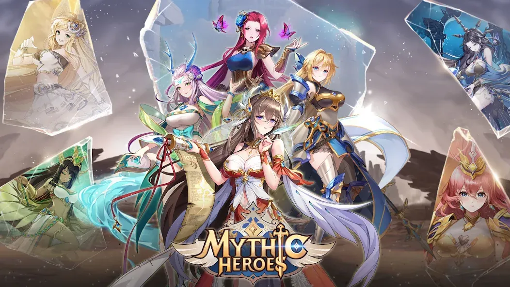 Mythic Heroes: Idle RPG (Мифические герои)  [МОД Много денег] Screenshot 1