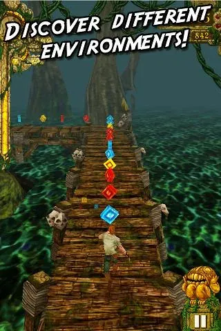 Temple Run (Темпл Ран)  [МОД Бесконечные монеты] Screenshot 4