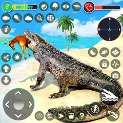 Взлом Crocodile Games: Animal Games  [МОД Unlimited Money] - последняя версия apk на Андроид