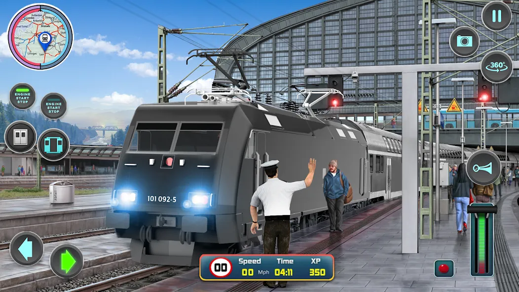 City Train Driver- Train Games  [МОД Бесконечные деньги] Screenshot 1