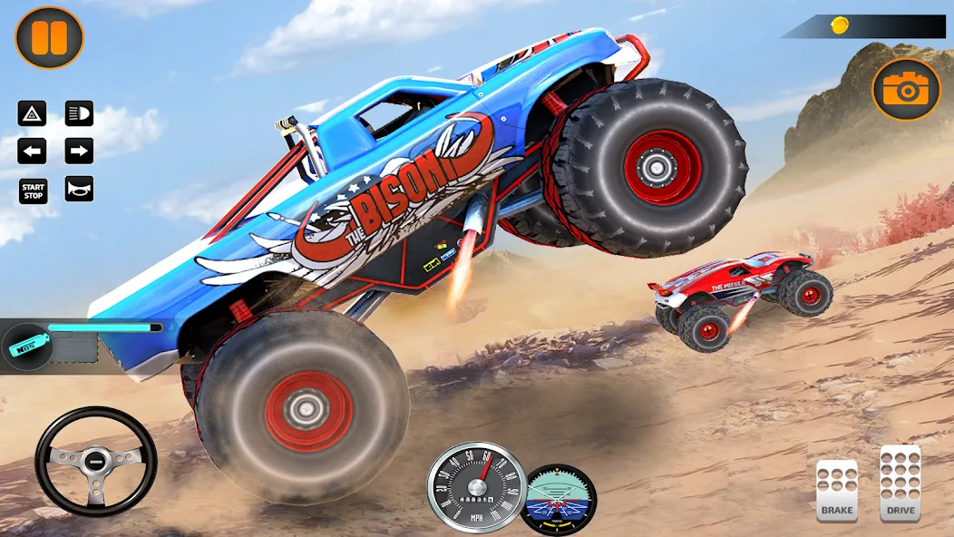 Monster Truck Off Road Racing  [МОД Mega Pack] Screenshot 3