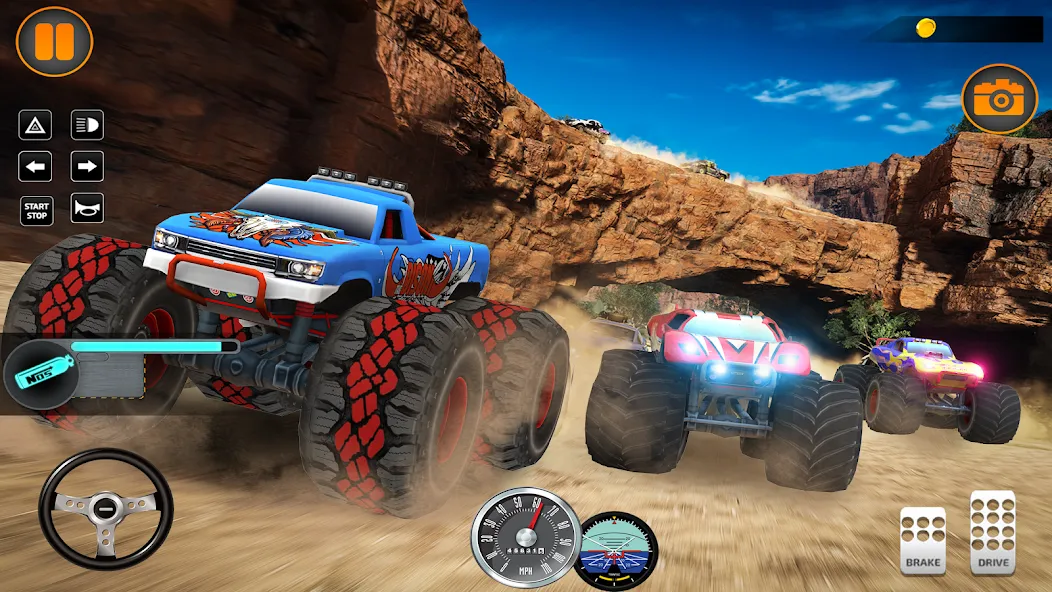 Monster Truck Off Road Racing  [МОД Mega Pack] Screenshot 4