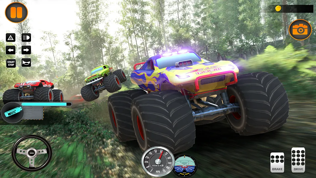 Monster Truck Off Road Racing  [МОД Mega Pack] Screenshot 5