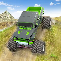 Взломанная Monster Truck Off Road Racing  [МОД Mega Pack] - стабильная версия apk на Андроид