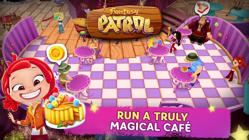 Fantasy Patrol: Cafe  [МОД Все открыто] Screenshot 1