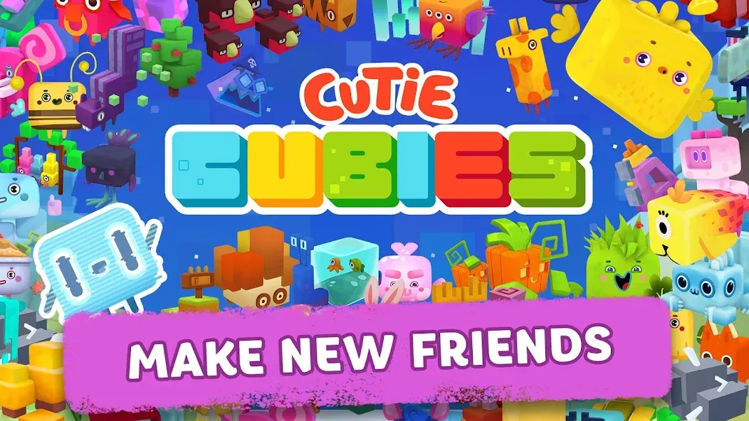 Cutie Cubies  [МОД Unlocked] Screenshot 2